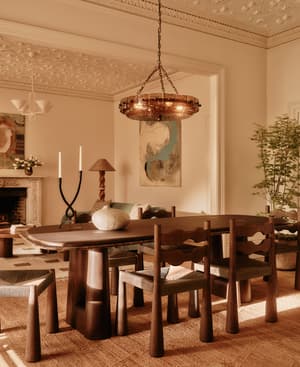 Cadenza Dining Table - Dark Emperador - Listing Image