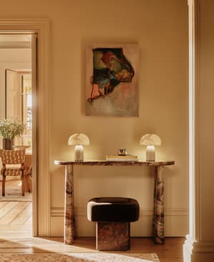 Paloma Console Table - Rosso Orobico - Listing Image