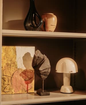 Rio Portable Lamp - Carrara Marble - Listing Image