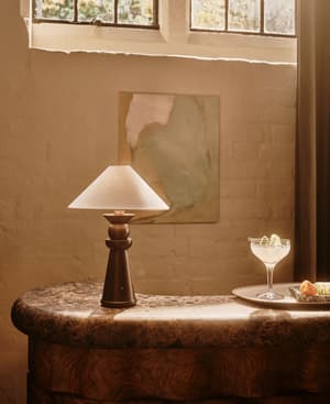 Pierre Portable Lamp - Aged Brass - Listing Image