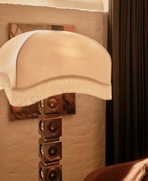 Reno Floor Lamp Complete - Bordeaux - UK - Hover Image