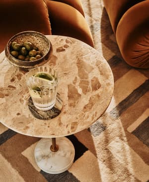 Hanson Coasters - Calacutta Viola Marble - Hover Image