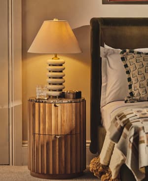 Greyson Table Lamp - High Gloss Lacquer - Cream - US - Listing Image