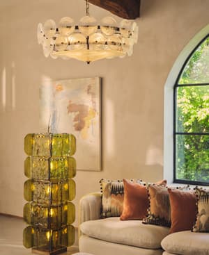 Elias Floor Lamp - Green - Hover Image