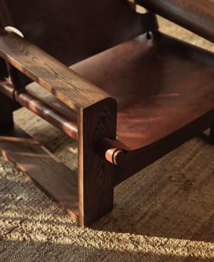 Gabriel Armchair - Leather - Hover Image
