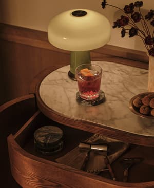 Janie Portable Lamp - Green - Hover Image