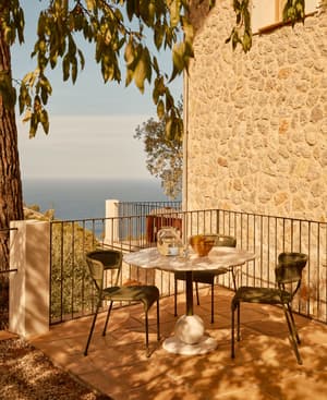 Vito Outdoor Dining Table - Carrara Marble - Listing Image