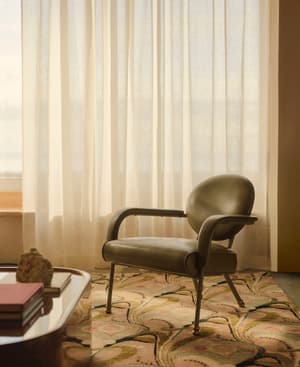 Milo Armchair - Leather - Moss - Listing Image