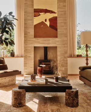 Torren Coffee Table - Dark Emperador - Listing Image