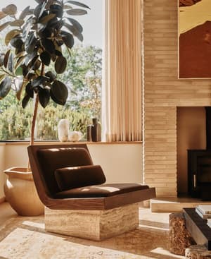 Danilo Armchair - Velvet - Chocolate UK - Listing Image