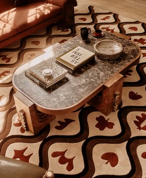 Emmeline Coffee Table - Dark Emperador - Hover Image