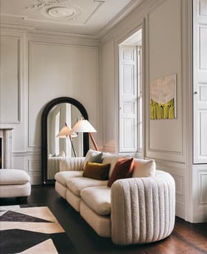 Vivienne Modular Sofa - Four Seater - Boucle Natural - Listing Image