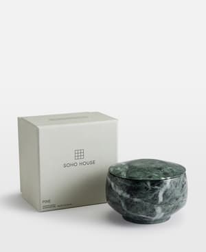 Pine Rocca Marble Candle - Small - Listing Image