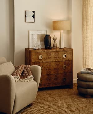 Warwick Three Drawer Dresser - Mappa Burl - Listing Image