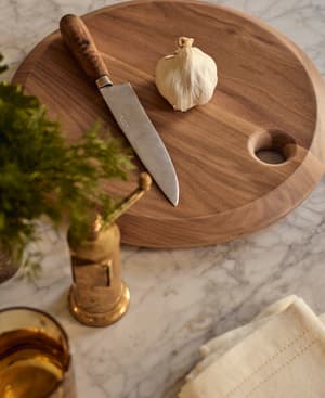 Kinkell Dark Walnut Wooden Board - Medium - Listing Image