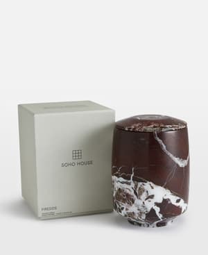 Fireside Rocca Marble Candle - Large - Hover Image
