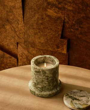 Sicilian Thyme Apple Jade Marble Candle 250g - Listing Image