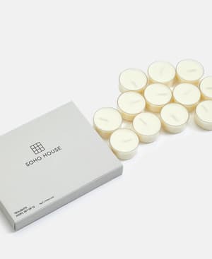 Ivory Tealights - Set of Twelve - Listing Image