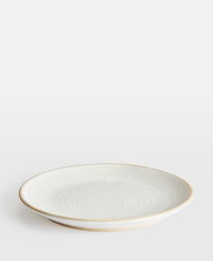 Morley Dinner Plate - White - Set of Four - Hover Image
