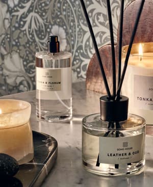 Bassett Leather & Oud Diffuser - 150ml - Hover Image