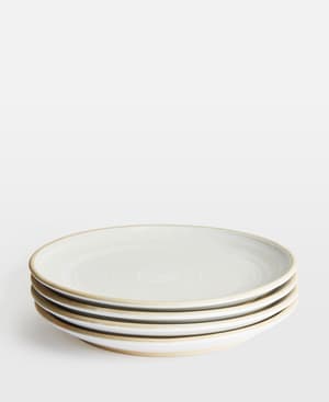 Morley Dinner Plate - White - Set of Four - Listing Image