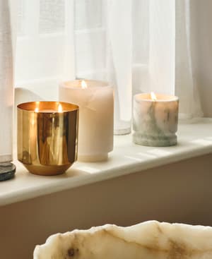 Verona Pomelo Candle - Jade Marble Large 330g - Hover Image