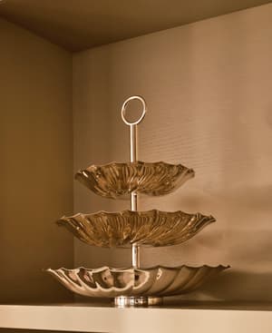 Mews Silver Serving Stand - Hover Image