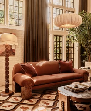 Jenkins Sofa - Wool Linen - Conker - UK - Listing Image