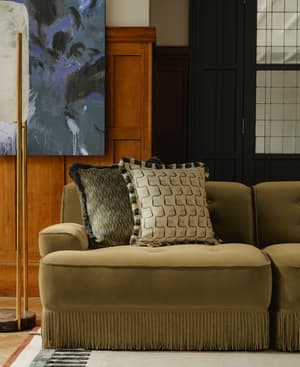 Theron Square Cushion - Hover Image