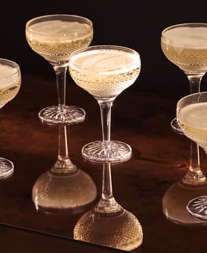 Huxley Cut Crystal Coupe Glass - Set of Four - Listing Image