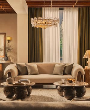 Aden Sofa - Textured Linen - UK - Listing Image