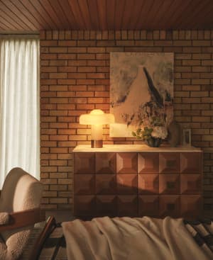Giovanni Table Lamp - Large - Cream - Listing Image