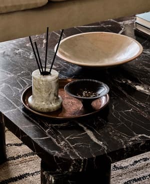 Trento Sicilian Thyme Diffuser - Green Marble - 150ml - Hover Image