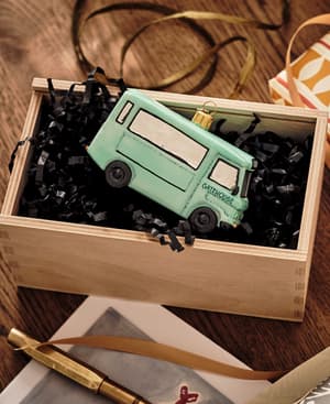 Milk Float Novelty Bauble - Hover Image