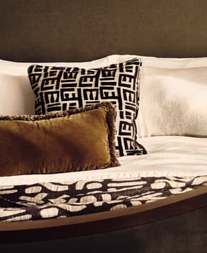Pierre Frey Tsomba Cushion - Cocoa - Listing Image