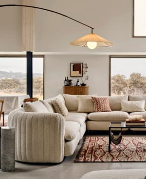 Vivienne Modular Corner Sofa - Boucle Natural - Listing Image