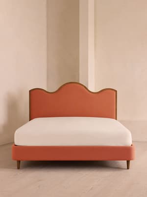 Aubrey Bed - King - Linen - Antique Rose - US - Listing Image