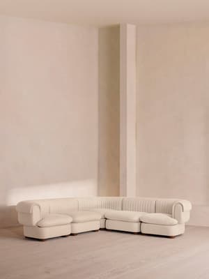 Rava Modular Sofa - Corner Sofa - Linen - Bisque - Listing Image