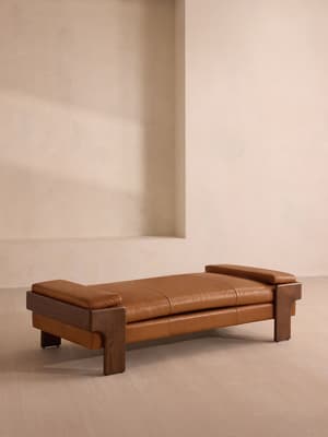 Marcia Daybed - Leather - Chestnut - US - Listing Image