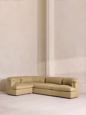 Oona Modular Sofa - L-Shape Sofa - Linen - Wheat - UK - Listing Image
