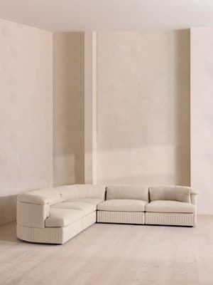 Oona Modular Sofa - Corner Sofa - Linen - Bisque - UK - Hover Image