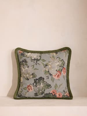 Skylar Square Cushion - Blue - Listing Image