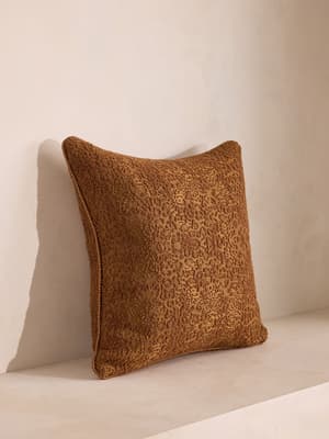 Penelope Square Cushion - Ginger - Hover Image