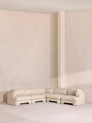 Odell Modular Sofa - Corner Sofa - Textured Linen - Hover Image