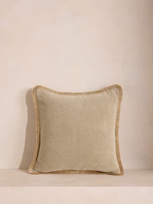 Orlaine Square Cushion - Stone - Listing Image