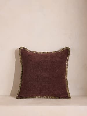 Orlaine Square Cushion - Bordeaux - Listing Image