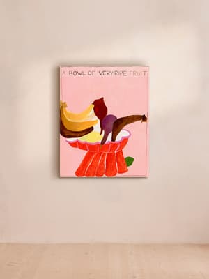 'A bowl of very ripe fruit' by Leila Lallali - Listing Image