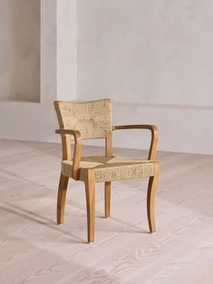 Molina Outdoor Dining Chair - Natural - Hover Image