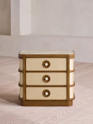 Leo Bedside Table - Royal Diana Marble - Listing Image