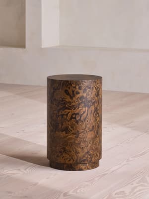 Sloane Side Table - Abstract Burl - Hover Image